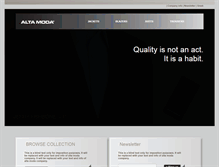 Tablet Screenshot of altamodaoutdoor.gr